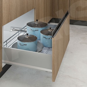 Giá xoong nồi đa năng Inox 304 nan Oval vách hộp GARIS MPV26 MPV27 MPV28 MPV29